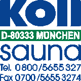 Koll Sauna D-10247 Berlin Logo Saunahersteller Saunabau sauna Berlin